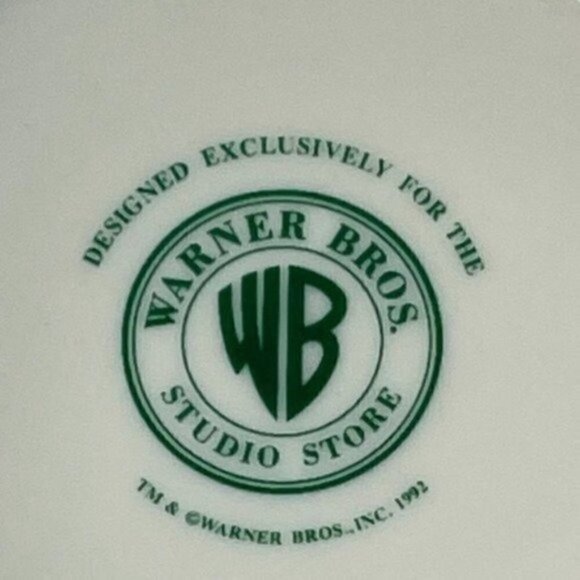 Dapper Daffy Duck Coffee Mug Warner Brothers Studio Store Vintage 1992 Vintage - Picture 10 of 10